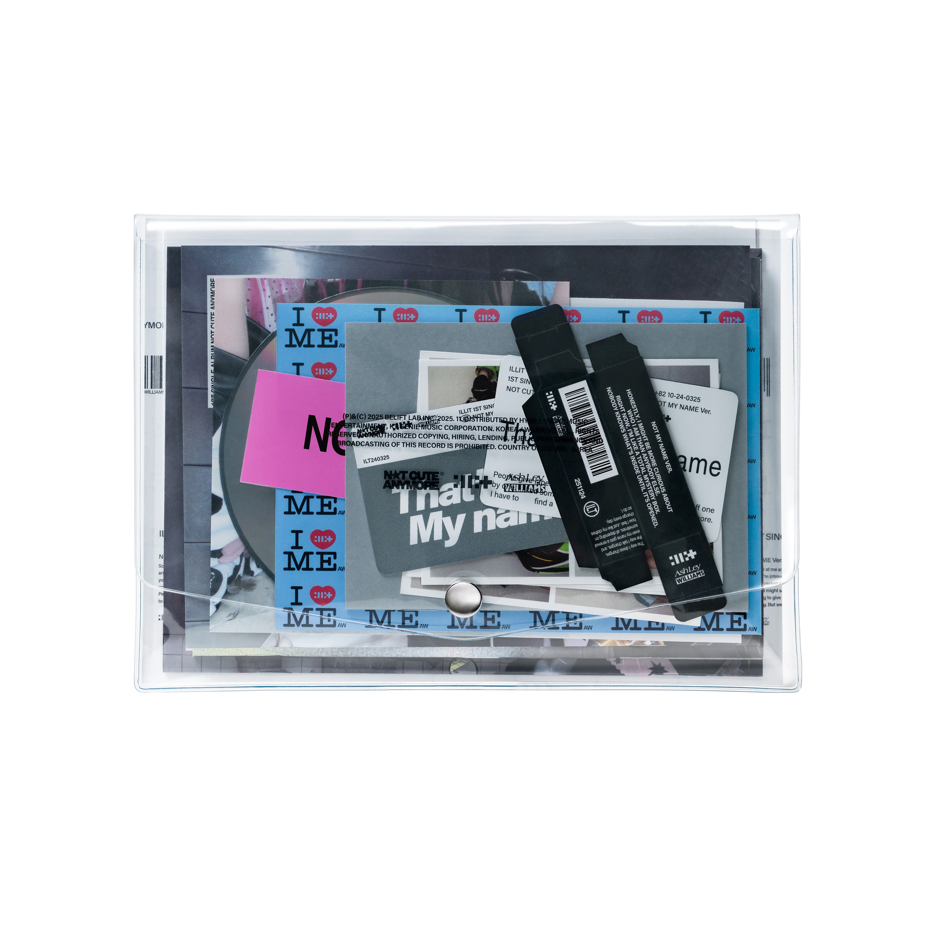 ILLIT NOT CUTE ANYMORE タワレコ ラキドロ コンプ ×2 NOT CUTE ANYMORE [NOT MY NAME Ver.] - ILLIT Official Store