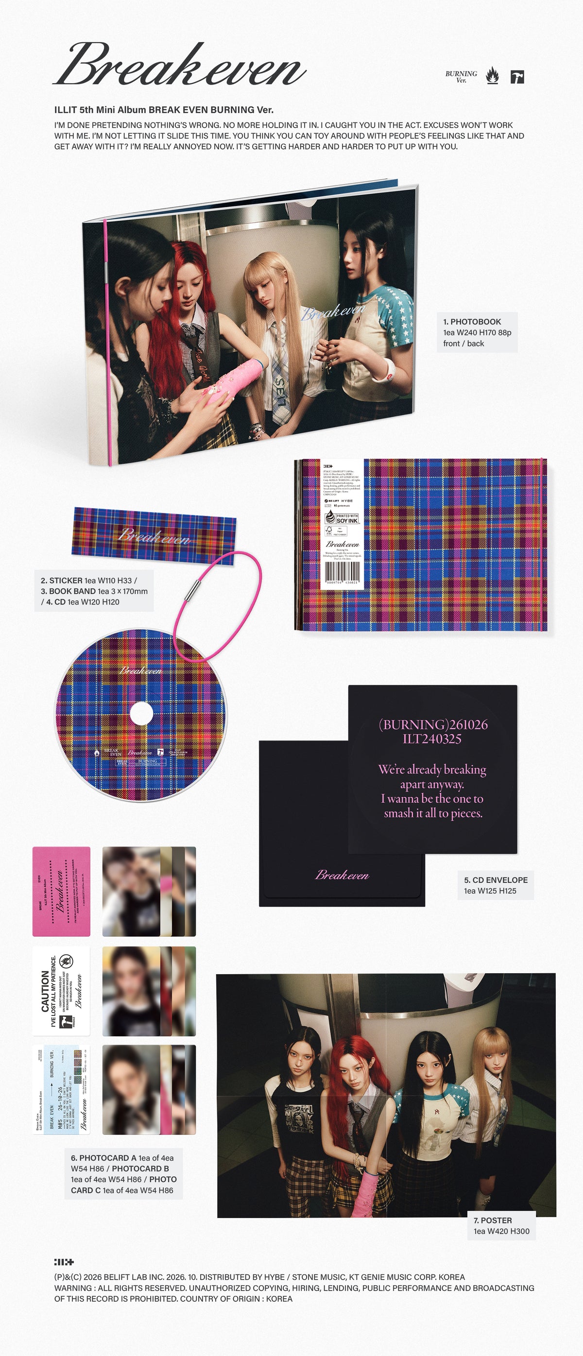 BREAK EVEN [BURNING Ver.] Packshot
