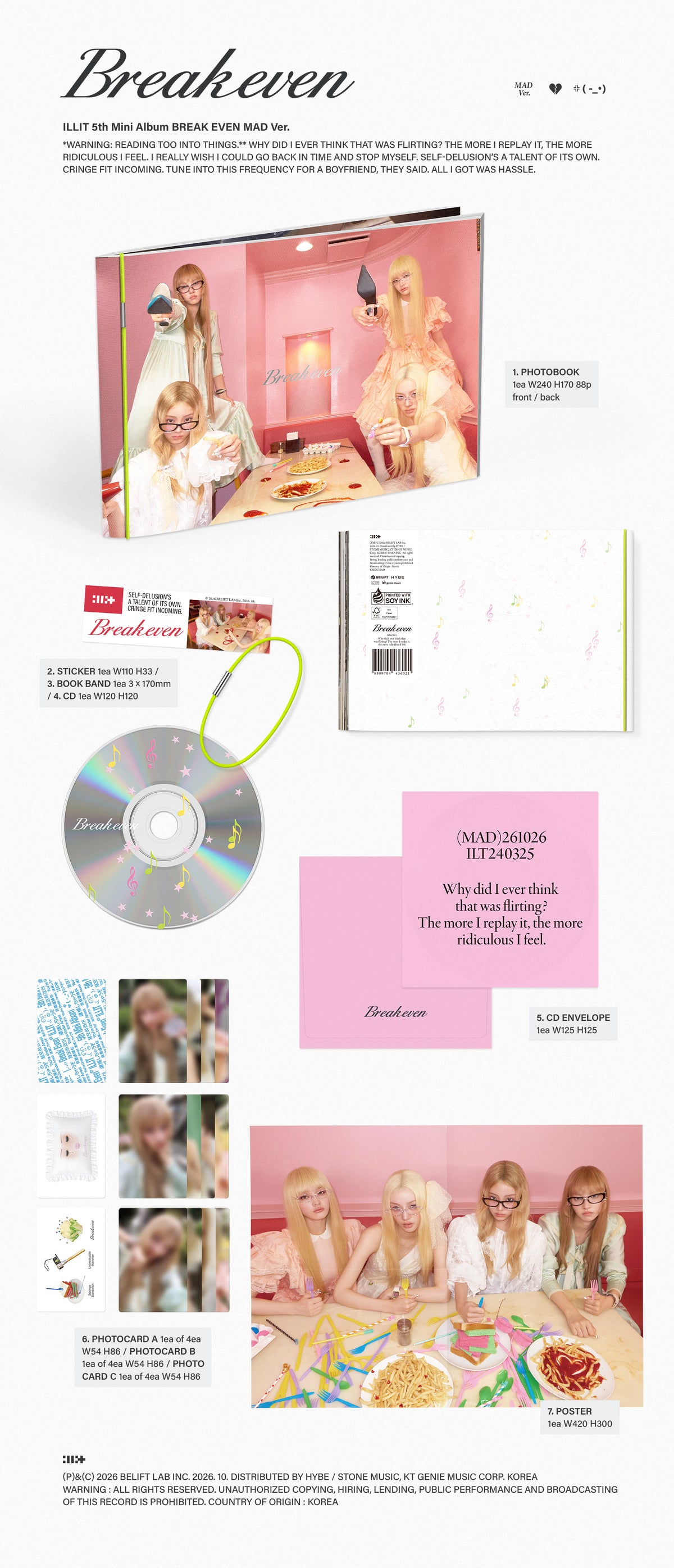 BREAK EVEN [MAD Ver.] Packshot