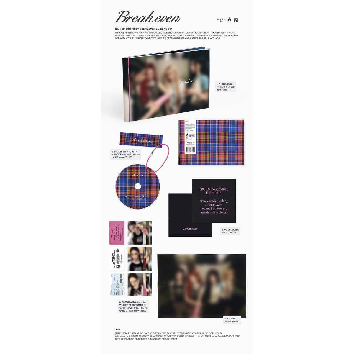 BREAK EVEN [BURNING Ver.] Packshot