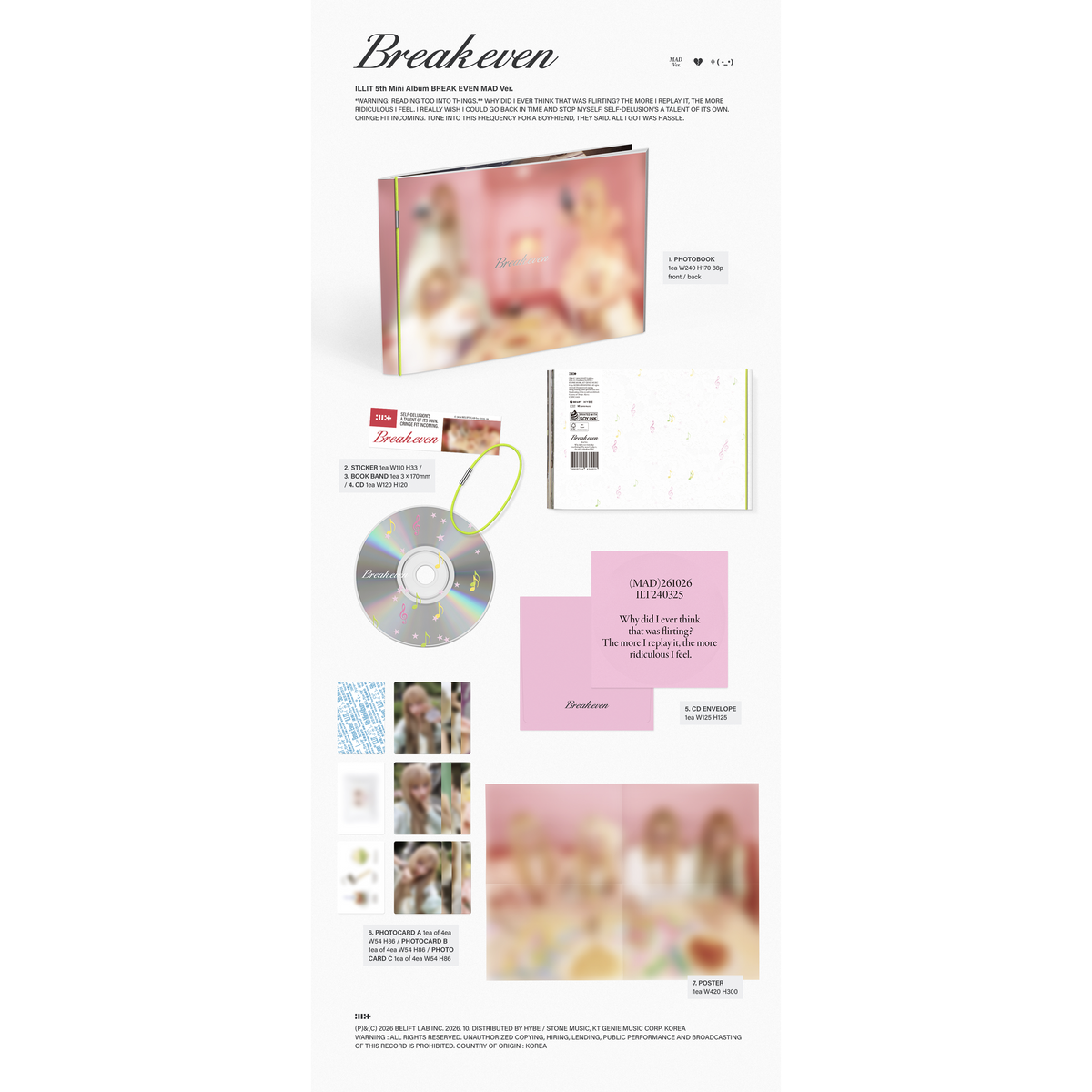 BREAK EVEN [MAD Ver.] Packshot